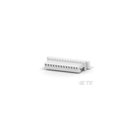 Te Connectivity Board Connector, 13 Contact(S), 1 Row(S), Female, Straight, Crimp Terminal, White Insulator,  1-1470364-3